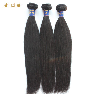 

3pcslot Peruvian Hair Unprocessed Virgin Straight Hair Natural Color 1B