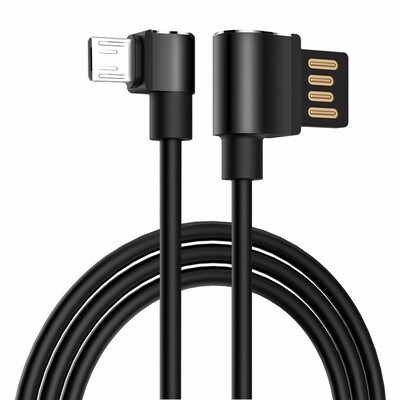 

HOCO 90 Degree Micro USB Cable 2A Fast Charge Data USB Android Cable For Xiaomi Samsung Tablet Angle Charger Cord Charging Cabel