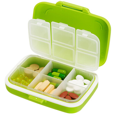 

EKOA Portable Air-tight Pill Case Green Apple