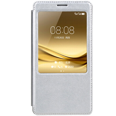 

Фрезонный чехол для Windows с кожаным чехлом Smart Sleeve Case / Чехол для телефона Huawei Mate 8 Silver