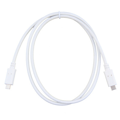 

3 FT Reversible USB 3.1 Type-C Male to Type-C Male Connector Data Cable White