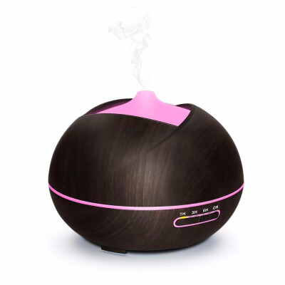 

GD - 05A B 450ml Essential Oil Diffuser Ultrasonic Wood Grain Humidifier with Colorful LED Light