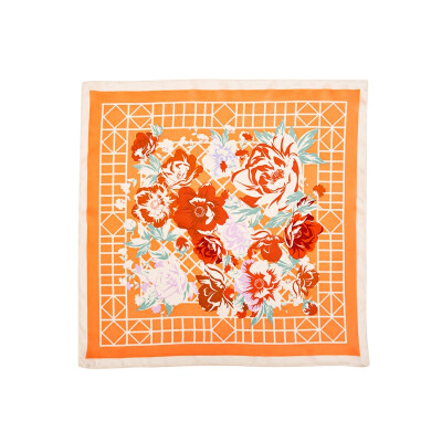 

Womens 100 Silk Scarf Gift Square Towel 043