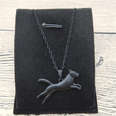 

New Belgian Malinois Necklace Trendy Style Belgian Malinois Pendant Necklace Women Fashion Pet Dog Jewellery