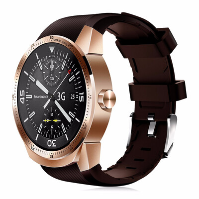 

3G Smartwatch Android 41 MTK6572A Support SIM Card GPS WIFI Heart Rate Monitor Waterproof Pedometer Smart Wristwatch