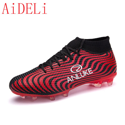 

AiDELi non-slip wearable new mens training soccer shoes lightweight comfortable mens shoes