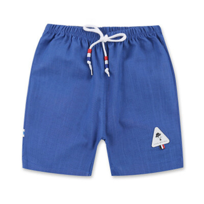 

18 childrens summer cotton&linen five points out of the boys&girls short beach pants baby pants