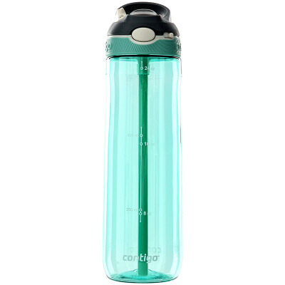 

contigo plastic cup lock summer sports straw cup 750ml Tiffany blue HBC-ASH003