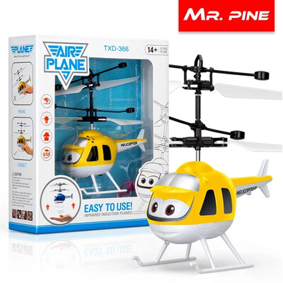 

Best selling levitation remote control aircraft small yellow man induction aircraft childrens toys