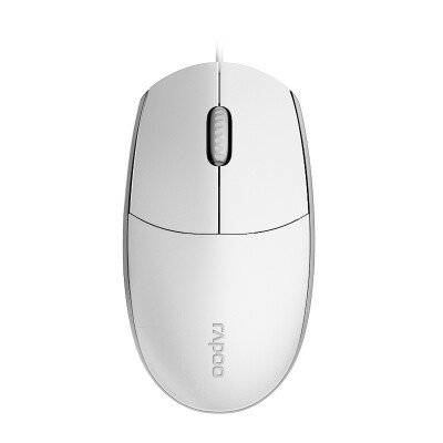 

Rapoo N100 Wired Mouse Office Mouse USB Mouse Notebook Mouse Desktop Mouse White