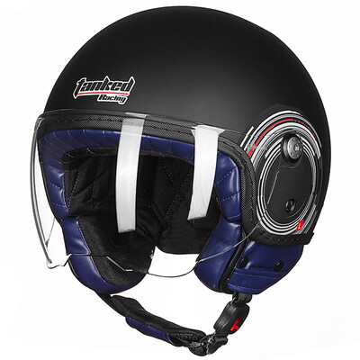 

Tanked Racing Motorcycle Helmets Electric Vehicle Helmet T583 Four Seasons Universal XL Code White Italy