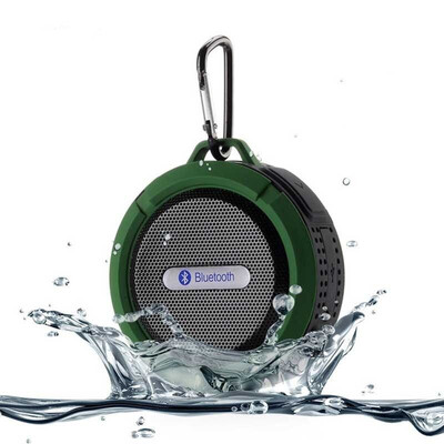

WH C6 Bluetooth Speaker Mini Wireless TF Card Handsfree Suction Cup Waterproof Portable Hook Music Player acoustics