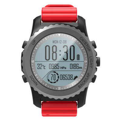 

CHIGU Sport Smart Watch IP68 Waterproof Sleep Heart Rate Monitor Barometer Thermometer Altimeter Pedometer GPS Smart Watch