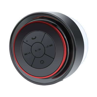 

TOPROAD IPX5 Waterproof Bluetooth Speaker Wireless Stereo MP3 Player Mini Speakers with Suction Cup Built in Microphone for Camp