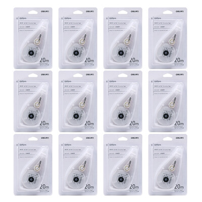 

Deli deli zero series simple&non-printing wind 12 students 20m correction tape correction tape correction belt 7249