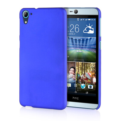 

MOONCASE Hard Rubberized Rubber Coating Devise Back ЧЕХОЛ ДЛЯ HTC Desire 826 Blue