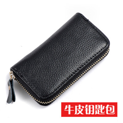 

Leather key bag multifunction key bag leather bag with car keys are men&women who change