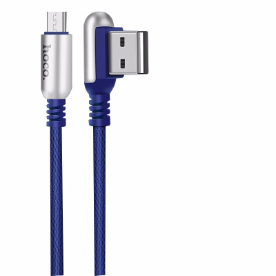 

HOCO 24A Zinc Alloy 90 Degree Type C USB Cable for Samsung Xiaomi Huawei Fast Charging Original Charger Wire Data Sync