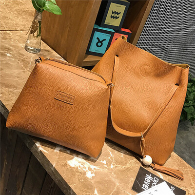 

Retro Leather Bag Portable Diagonal Package Shoulder Bag Mother Handbags