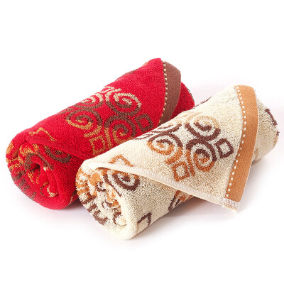 

SHENGWEI floral print cotton towel