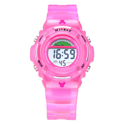 

Disney watch children's watch girl luminous waterproof electronic watch primary school girls girl watch 55028P