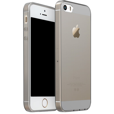 

ESR iPhone SE 5s Phone Case Case Apple 5S Mobile Phone Case Light Silicone Transparent Lightning Soft Shell Gel Series Coke Black