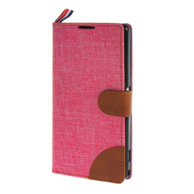 

MOONCASE Xperia Z1 L39h , Leather Wallet Flip Card Holder Pouch Stand Back ЧЕХОЛ ДЛЯ Sony Xperia Z1 L39h Hot pink