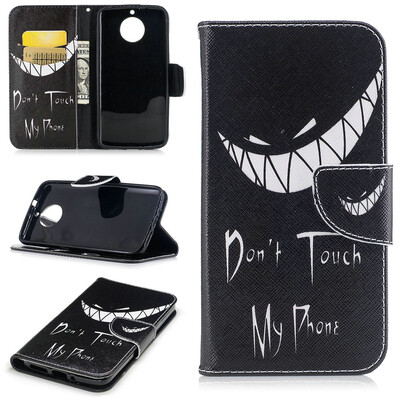 

BEFOSPEY Painting PU LeatherSoft TPU Card Slot Stand Wallet Case For Motorola Moto G5S 52"2017