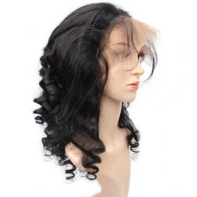 

Ishow Hair Cheap 7A Deep Wave Lace Frontal Wig Non-Remy Hair