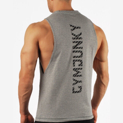 

Men Muscle Bodybuilding Sleeveless Shirt Tank Top Gym Singlet Fitness Sport Vest