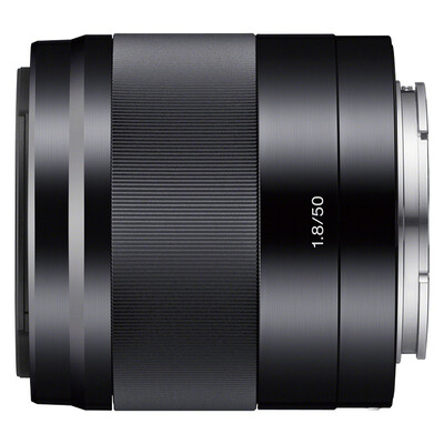 

Sony SONY E 50mm F18 OSS APS-C frame fixed focus lens black SEL50F18