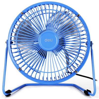 

Deli USB Portable Mini Desk Fan Blue