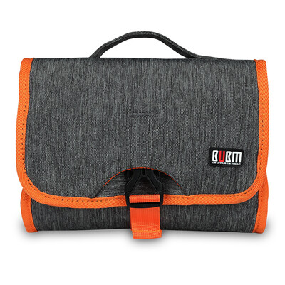 

BUBM HWB-gray travel wash bag electronic products package bag washing bag waterproof men&women portable finishing cosmetic bag travel travel package