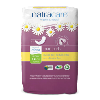 

Naika Natracare British natural cotton ultra-soft no wing sanitary napkins night with lengthened 10 pieces of 280mm