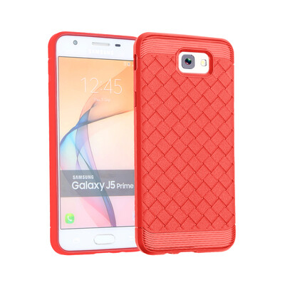 

Goowiiz Luxury Phone Case For Samsung Galaxy J2J3J5 Prime Ultra Thin Ventilation Grid Weave Soft Anti fall Full Protective