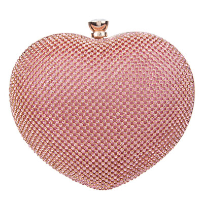 

Fawziya Cute Heart Shape Clutch Purses For Women Clutches And Evening Bags
