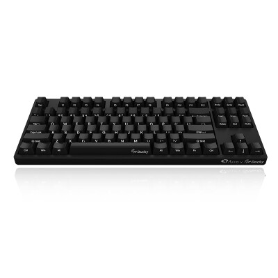 

AKKO Ducky Zero 3087 cherry shaft mechanical keyboard 87 key original cherry axis PBT side engraved black green axis game keyboard wired keyboard