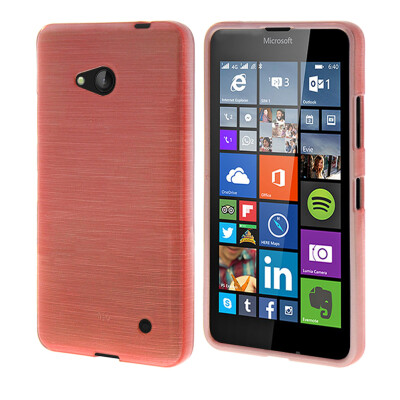 

MOONCASE Durable Colors Soft Silicone Gel TPU Flexible Shell Protective Case Cover for Microsoft Lumia 640 Pink