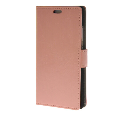 

MOONCASE Smooth Skin PU Leather Case Wallet Flip Card Stand Back Cover for Huawei Ascend P8 Pink