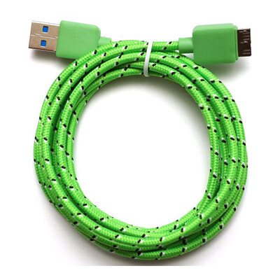 

3Ft 6Ft 10Ft Colorful Braided Micro USB 3.0 Data Sync Charger Cable For Samsung Galaxy S5 Note 3