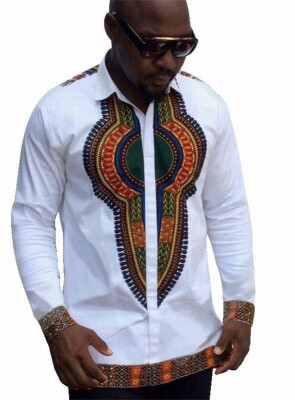 

Mens Printed Long Sleeved Shirt