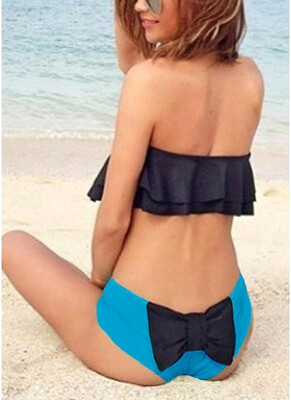 

2018 Bowknot Swims Brief Bikini Bottom
