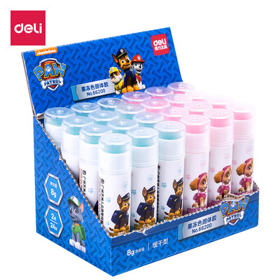 

Deli deli Wang Wang team 24 sticks 8g jelly color high viscosity solid glue stick glue 66200