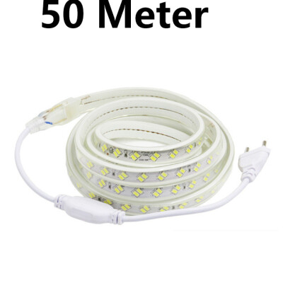 

IP67 LED Strip 220V 5730 120LEDM Waterproof Flexible Lamp Replace T5 Real 10WM With EU Plug WarmCold White