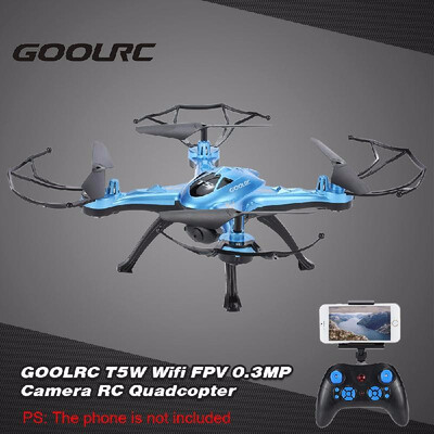 

Original GoolRC T5W Wifi FPV 03MP Camera RC Quadcopter with One Key Return CF