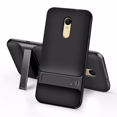 

Goowiiz Phone Case For Xiaomi Redmi Note 4XRedmi 5 Plus Fashion Slim Shockproof Silicone TPU PC Hard Bracket