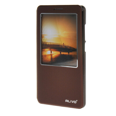 

MOONCASE Huawei Ascend Mate 7 чехол для View Slim Leather Flip Pouch Bracket Back Cover Red