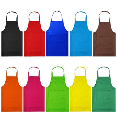 

Cntomlv hot sale New Sale Black Red Cooking Baking Aprons Kitchen Apron Restaurant Aprons For Women Men Home Sleeveless Apron