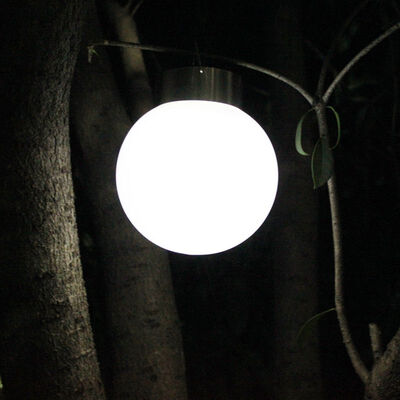 

Solar Lamp IP65 Waterproof LED Stainless Steel ABS Solar Spherical Street Lamp Villa Garden Emergency Lighting Garden Lights