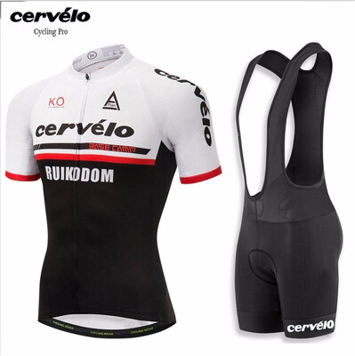 

Tour de France 2018 pro team Cervelo man women short sleeve cycling jersey kit summer breathable bicycle clothing MTB bike jersey